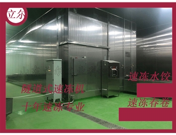 流態(tài)化速凍機速凍豆角 蔬菜速凍生產(chǎn)線(xiàn)